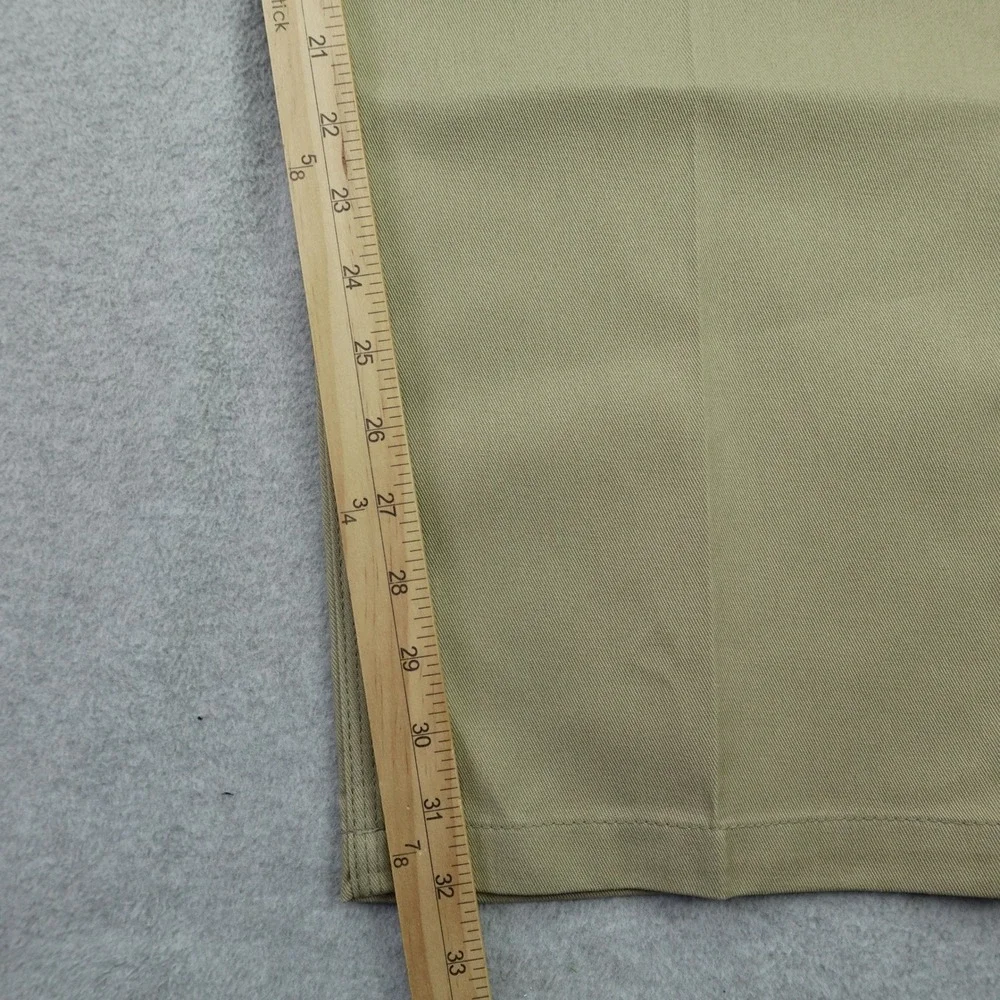 Carhartt Pants Mens 38x32 Khaki Relaxed Fit Twill Blended Work